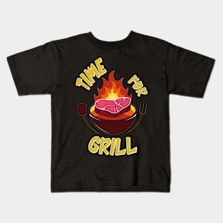 Tıme For Grill Kids T-Shirt